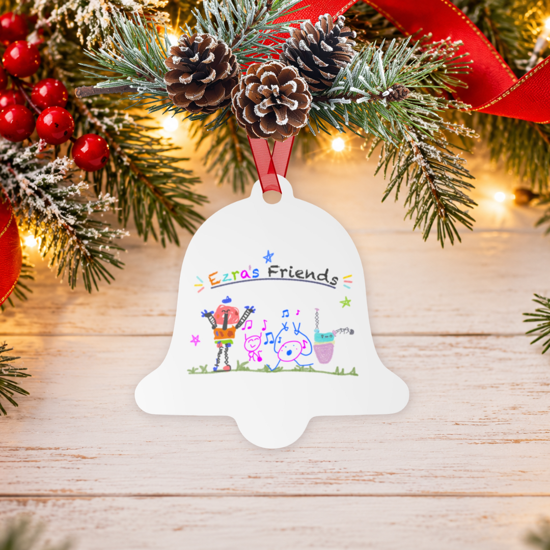 Imagined by Ezra & Friends Holiday Ornament | Original Artwork by Ezra