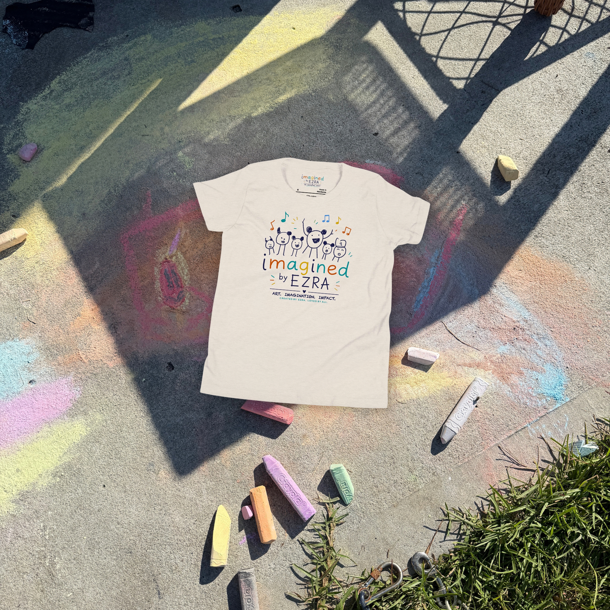 Imagined by Ezra Logo Youth Tee