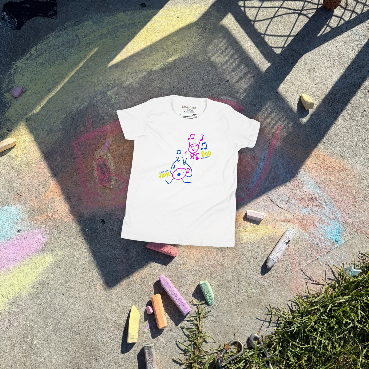 Jam + Bop Youth Tee | Original Artwork by Ezra